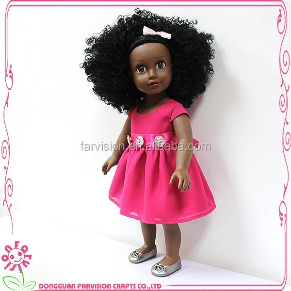 afro styling head doll