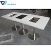 CE restaurant marble hotpot table