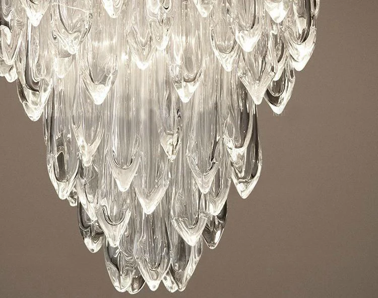 US style Black color modern decorative lighting water drop crystal chandelier