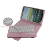 Litchi Pattern Wireless Mini Blue Tooth Keyboard leather cover for Samsung TABS 8.4 inch T700/705