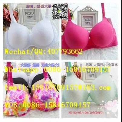 Big Cup D/dd/ddd Cup Embroidery Design Bra Large Size 32 34 36 38 40 B