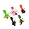 Fulljion Cicada Frog Lures 90cm 10g Snakehead Lure Topwater Simulation Frog Fishing Lure Soft Bass Bait Fishing Tackle