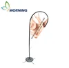 beauty salon clear print teardrop flag