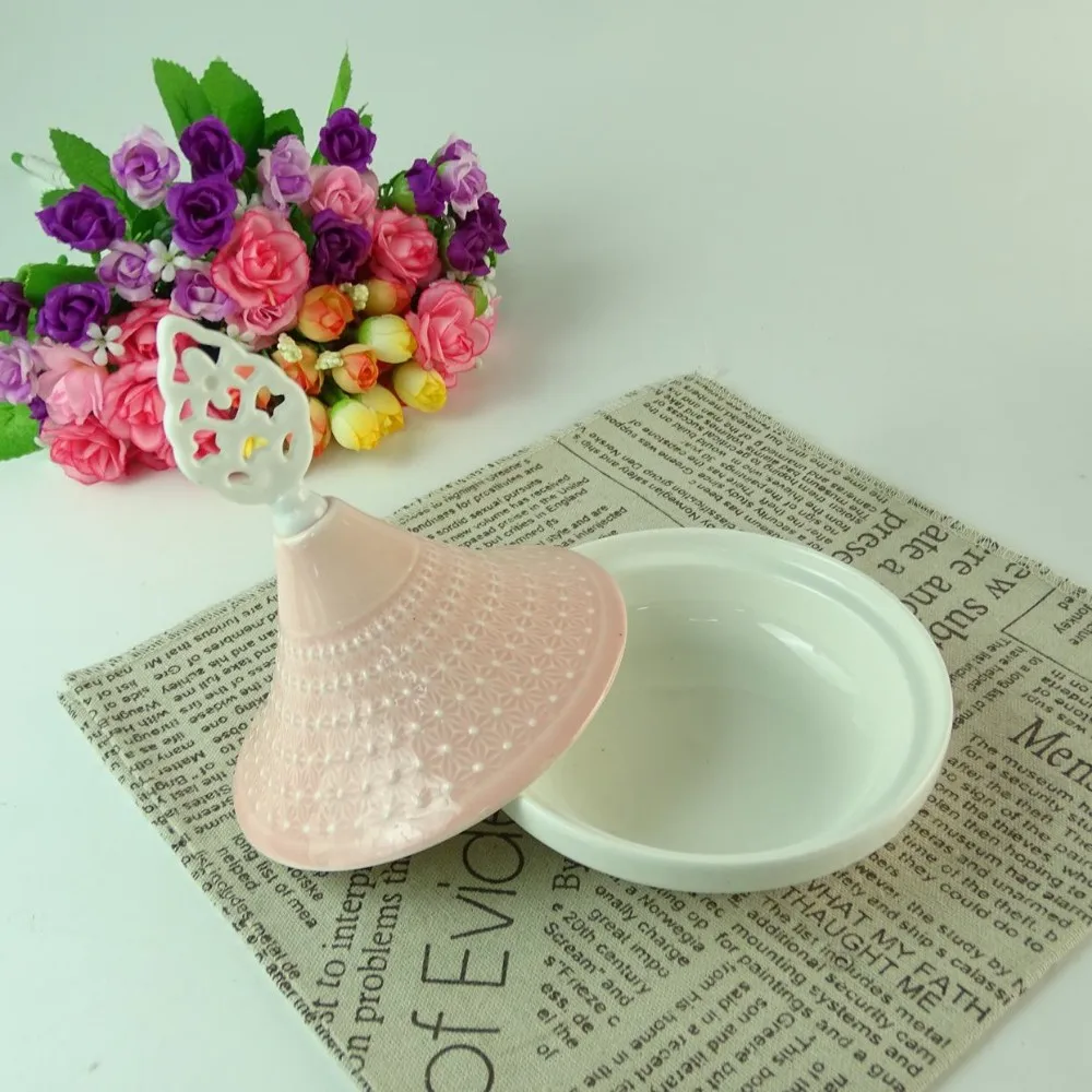 圆形黄油盘与盖子陶瓷黄油盘奶油为东/西布特