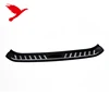 Black Plastic SUV Rear Boot Outer Bumper Guard Sill Plate Protector Cover For Nissan Teana Altima 2016-2018