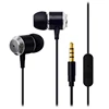 3.5mm flat wire 15mm driver in-ear earphone