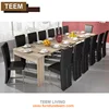 Divany expanding table furniture neoclassical furniture dining table metal ceramic dining table rectangular (TM-60)