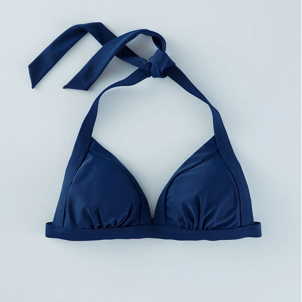 Italian Swimwear Bikinihigh Contrast Bikini Swimwear Set Halter Bikini