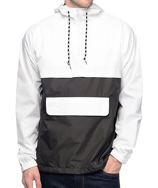 Wholesale Sleeve Half Zipper Pullover Nylon Jaket Windbreak - Buy Nylon ...