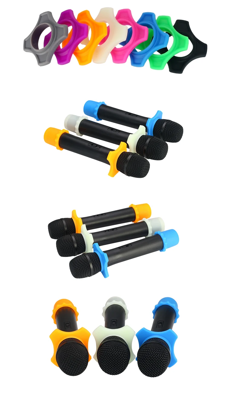 Silicone Wired Wireless Handheld Mic Microphone Shakeproof Ring Buy