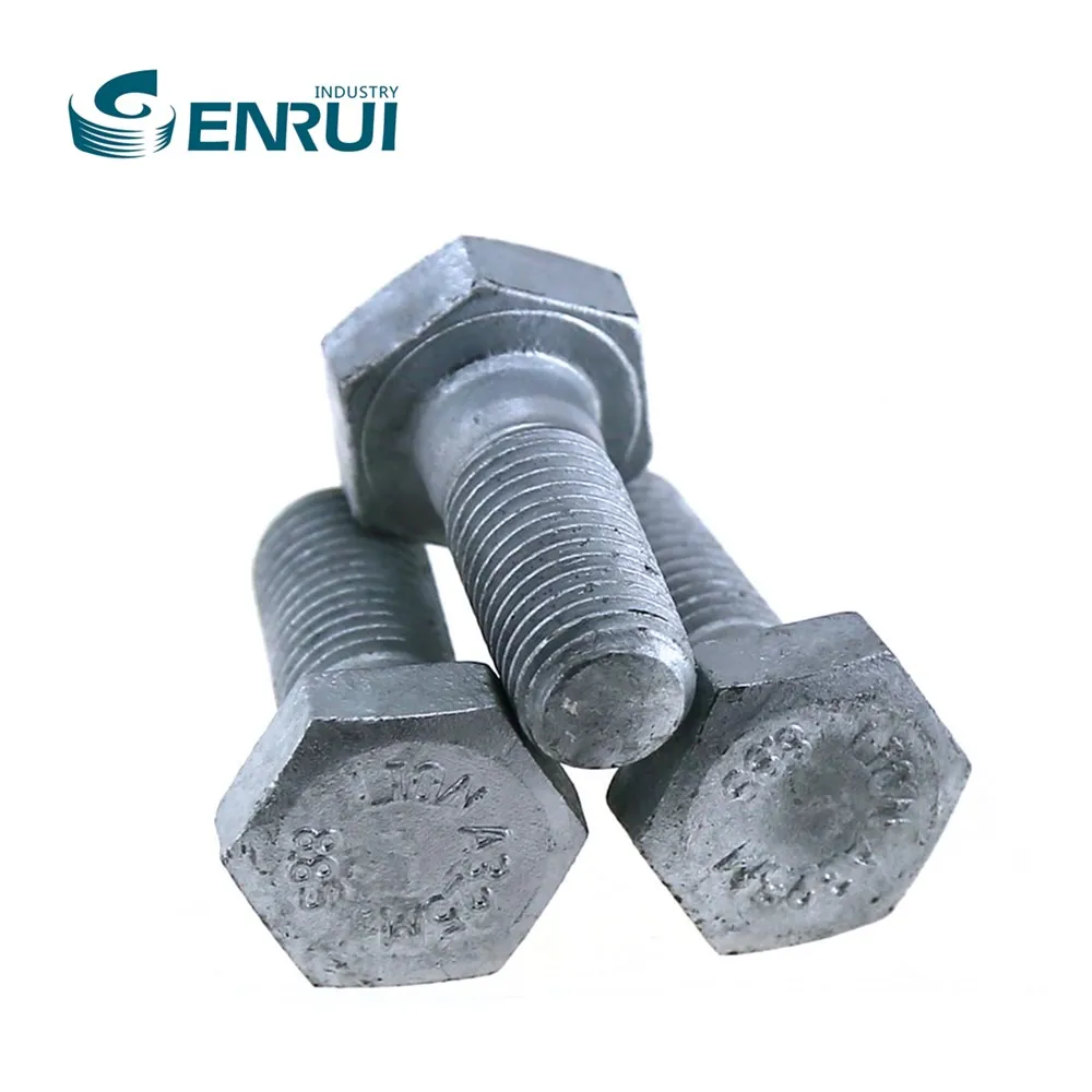 Hot Dip Galvanizing M9 Bolts High Tensile Bolts And Nuts Grade 8.8