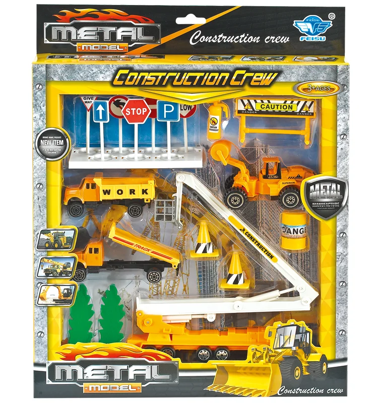 Kids Mini Metal Construction Toy Set For Wholesale Buy Construction