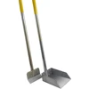 Pet Pooper Scooper Metal Tray with Rake Dog Poop Scoop Rake For Cleaning Pet's Waste