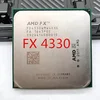 AMD FX 4330 FX-4330 Socket AM3+ Quad-Core CPU 100% working properly Desktop Processor