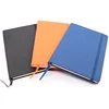 Custom Hardcover Leather Bullet Journal Dotted Notebook With Pocket