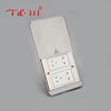 Cheap price electronic flat push type floor mounting socket with junction box