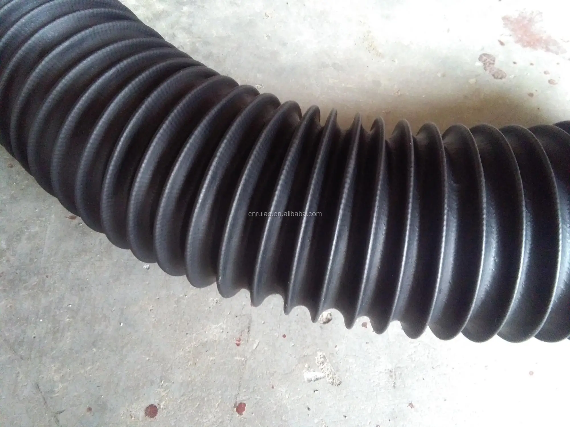 Flexible Nylon Accordion Protective Rod Rubber Cylinder Rubber Dust