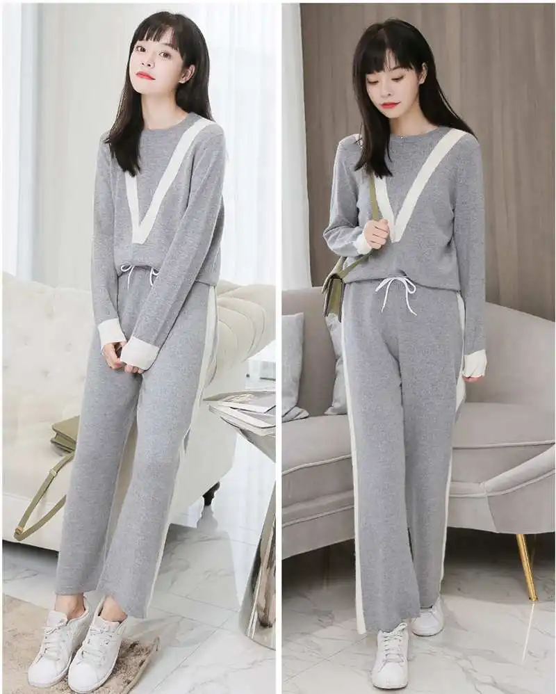 cashmere tracksuit set