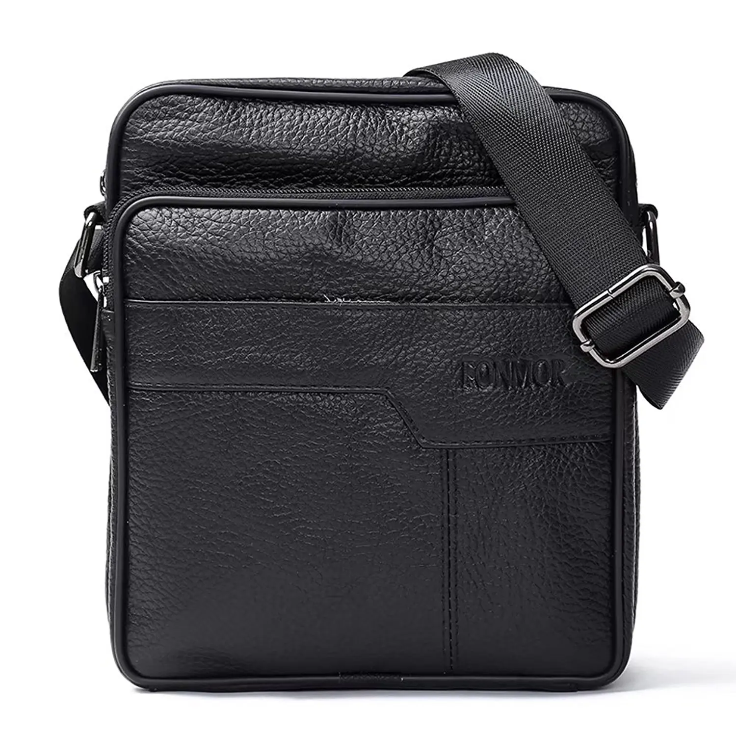 Zhhlinyuan Multi-pocket Crossbody Shoulder Bag Daypack Messenger Bag for Mens