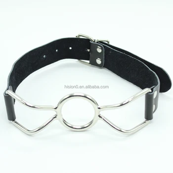 Bondage Fetish Toys Stainless Steel Open Mouth Ball Gag Mouth Restraint For Couple Bondage Fetish Toys Stainless Steel Open Mouth Ball Gag Mouth Restraint For Couple