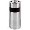 Cake shape Round stainless steel hotel lobby Waste container