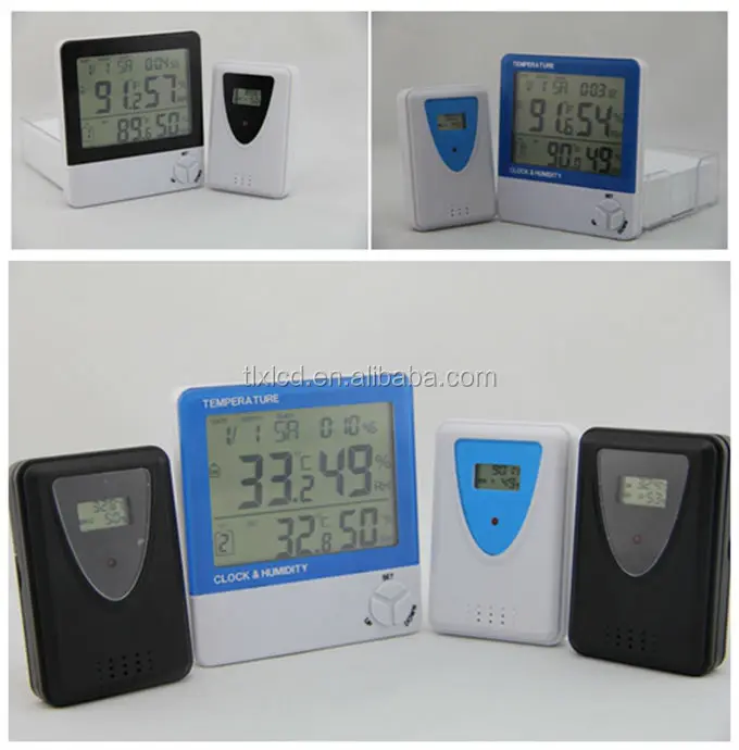 Temperature Alert Baby Room Thermometer Hygrometer,Remote Temperature