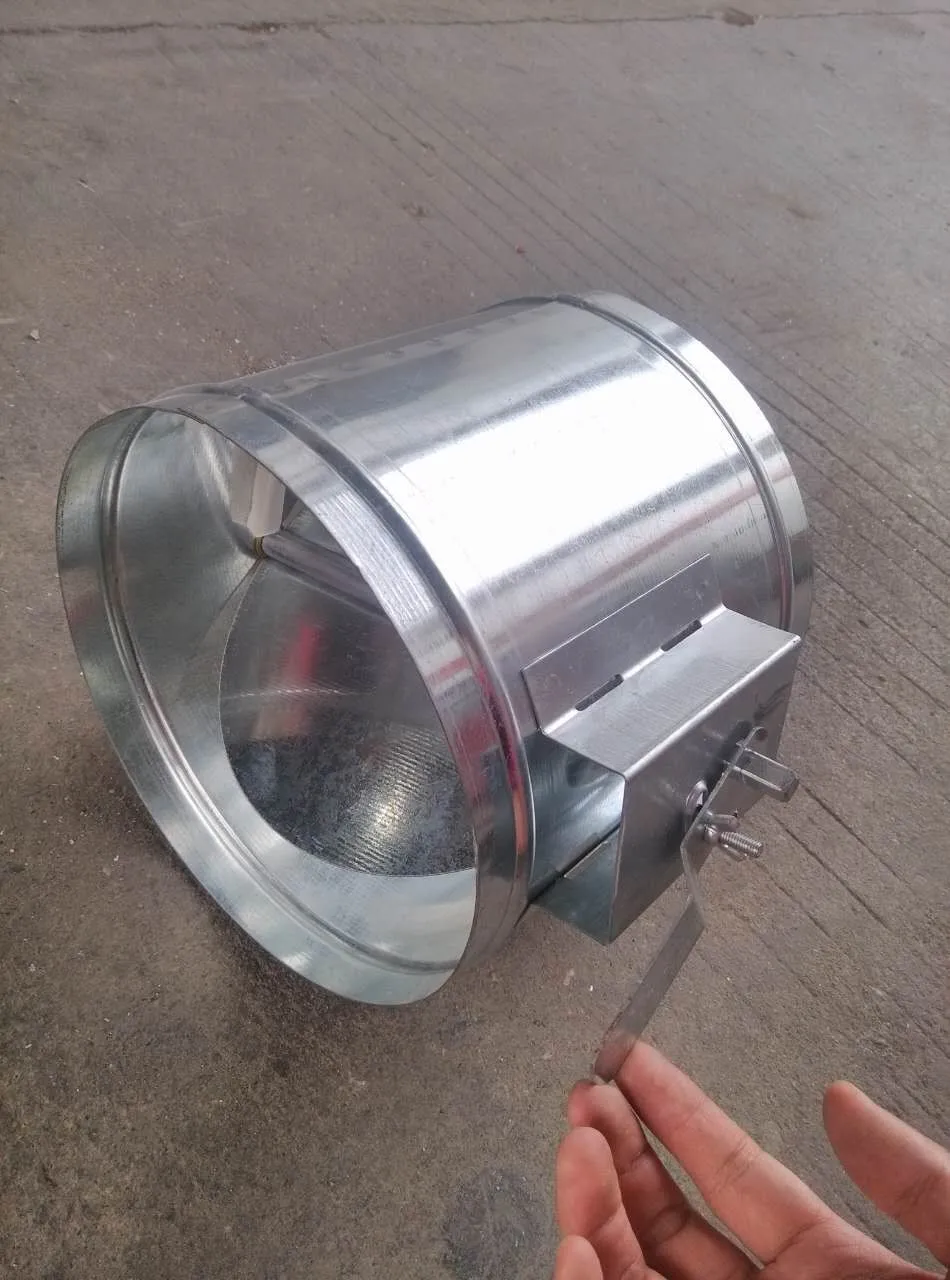 Manual Round Volume Control Damper, air volume control damper, round