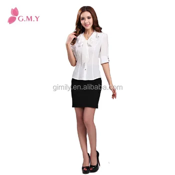 white collar shirt for ladies