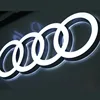 customized acrylic stainless steel LED light box light letters advertising shop supermarket light letters