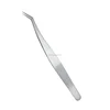 Professional hand tool curve stainless steel electronics repair tweezers