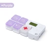 Digital Pill Box Timer and Alarm Reminder, five Case Organizer Pill Timer Electronic Pill Box