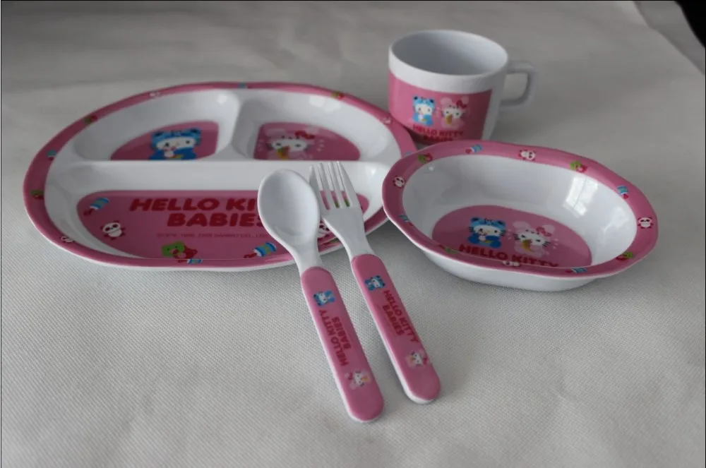 kid's 100%melamine tableware