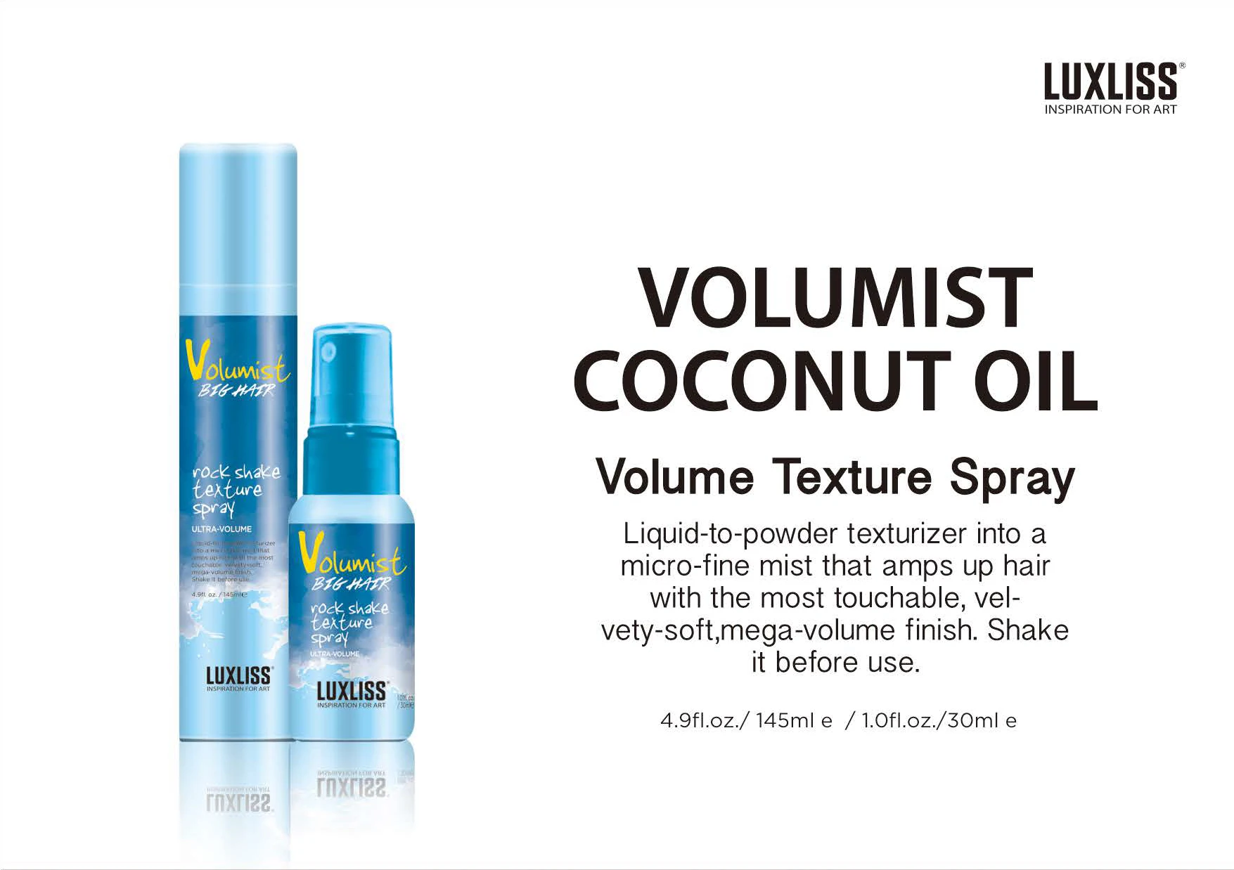 Lifestyler volume texture spray r co bleu. Спрей для волос Coconut Oil. Volume texture спрей. Volume масло. Hair Spray styling.