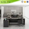 YS13 sunshine modern office executive ceo office desk office furniture front desk