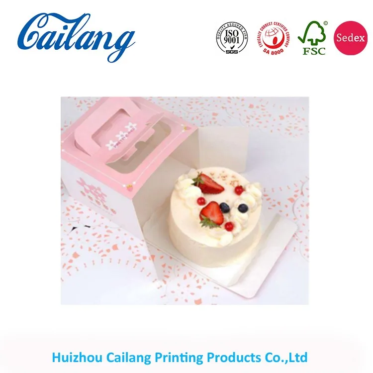 パーティー紙ケーキボックスと窓紙ダンボール誕生日ケーキボックス ケーキ包装箱 Buy Cake Box Design Clear Plastic Cake Box Cake Box Product On Alibaba Com