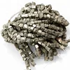 15 Inch Pyrite Square Beads,Loose Gemstone Pyrite Beads ,Irregular Prices Pyrite For sale