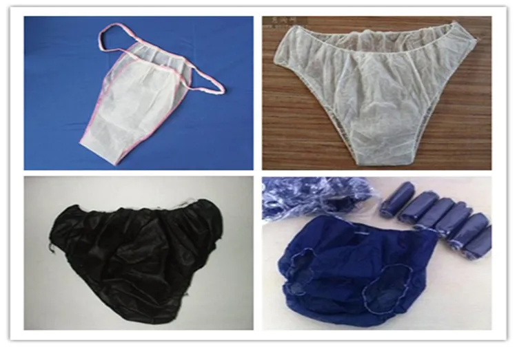 Plastic Disposable Pp Nonwoven Best Quality Sanitary Underwear For Spa Medical Salon Buy