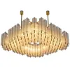 New Design Italy Style Luxury Crystal Modern Red Table Lamp Shade