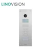 Linovision Best Outdoor Station IP54 IK07 2 Way Wired IP Network Intercom System for apartment
