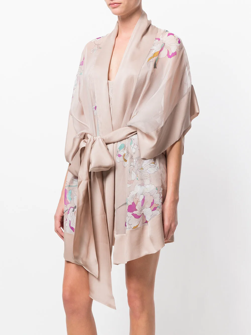 100 Silk Cheap Wholesale Women Floral Short Kimono Robes Buy Women