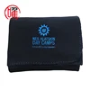 Custom Embroidery Logo Printing Super Soft Polar Fleece Blanket With Strap