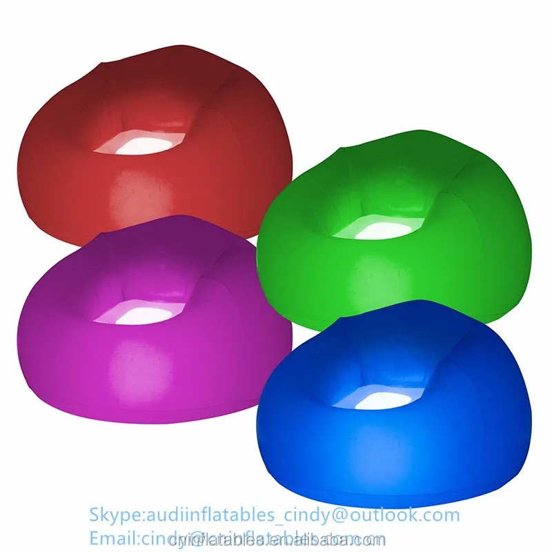 Led Light Up Inflatable Chair / Inflatable Sofa / Inflatable Lighting