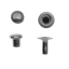 Hardware material magnetic snaps rivet aluminum solid rivet