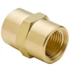 3/8" NPT Female Thread Plumb Fitting Brass Hose Tube Pipe Coupling