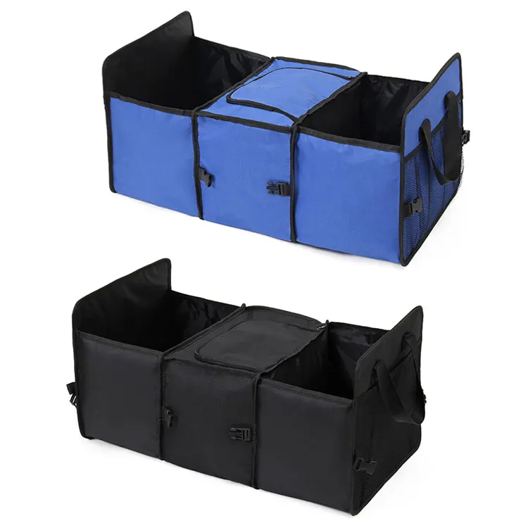 Durable Car Storage Organizer Bag Detachable Folding Cooler Car