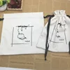 High End Hat Packaging Bag, Drawstring Bag For Hat