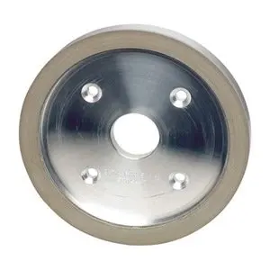 TTC Type D6A2C - Plain Cup Style Diamond Wheel - WHEEL DIAMETER: 6" WHEEL THICKNESS: 3/4" Hole Diameter : 1-1/4" Diamond Depth: 1/16" Back Thickness: 7/16" Rim Width: 3/4" Grit: 150 Grit