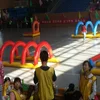 Popular Inflatable Fun Four Sets Game Inflatable Pvc Tarpaulin Sports For Adults