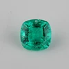 Cushion cut 8*8mm synthetic emerald excellent quality jewelry beads Emerald stone
