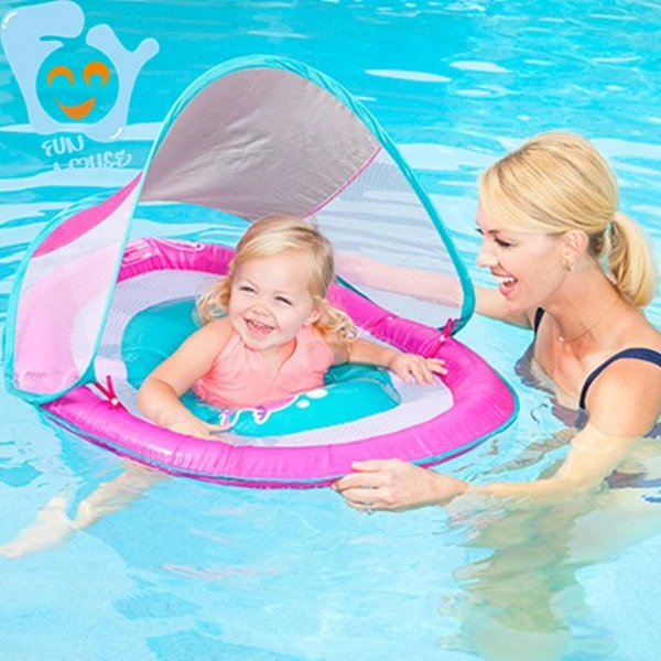 Hot Design Custom Baby Pool Float With Canopy Buy Baby Pool Float Baby Pool Float With Canopy Infant Baby Pool Float Product On Alibaba Com
